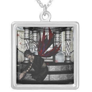 KRW Contemplation Fairy Fantasy Silver Necklace