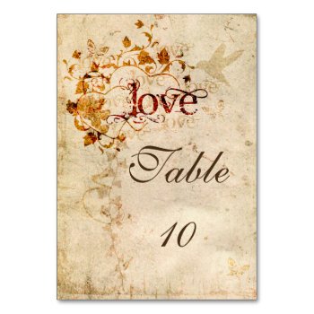 Krw Corinthians Love Is: Custom Wedding Table Card by KRWWedding at Zazzle