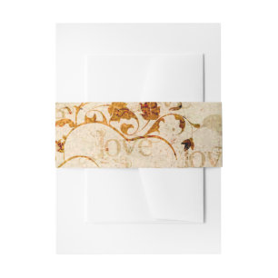 KRW Corinthians Love is: Invitation Belly Bands Band