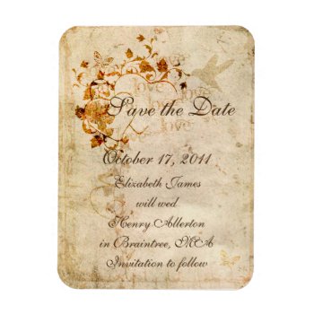 Krw Corinthians Love Is: Save The Date Magnet by KRWWedding at Zazzle