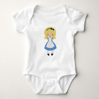KRW Cute Alice in Wonderland Baby Bodysuit