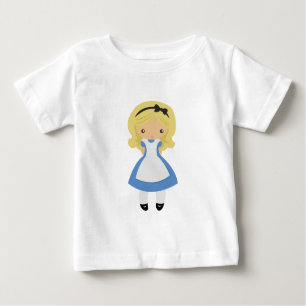 KRW Cute Alice in Wonderland Baby T-Shirt