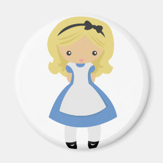 KRW Cute Alice in Wonderland Magnet