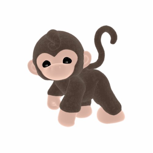 KRW Cute Lil Monkey Photo Sculpture