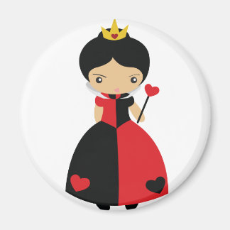 KRW Cute Queen of Hearts Magnet
