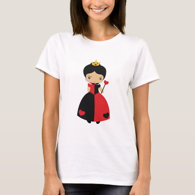 KRW Cute Queen of Hearts T-Shirt (Front)