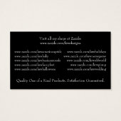 KRW Designs Business Cards (Back)