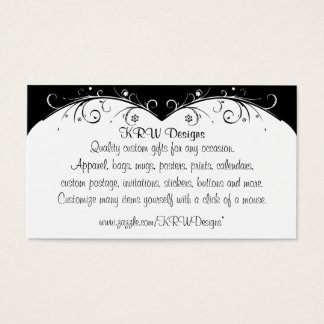 KRW Designs Business Cards