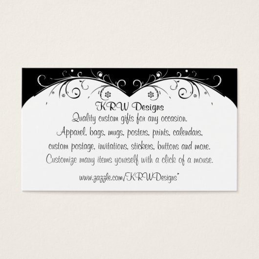 KRW Designs Business Cards (Front)