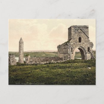Krw Devenish Island Ruins Ireland Vintage Postcard by KRWOldWorld at Zazzle