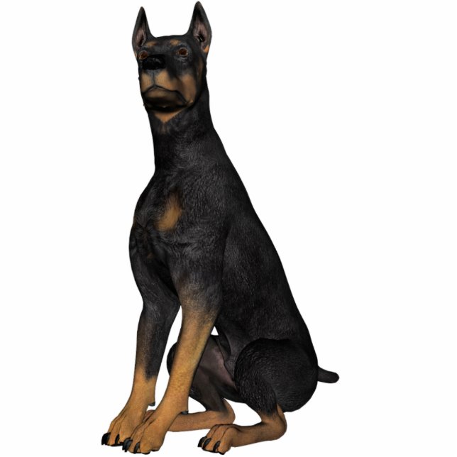 KRW Doberman Pinscher Statuette (Front)