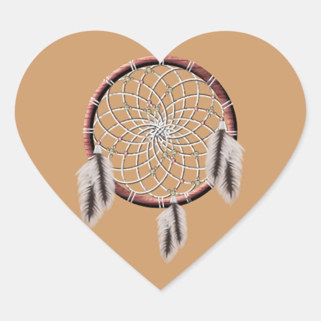 KRW Dreamcatcher Native American Seal - Sticker (Front)