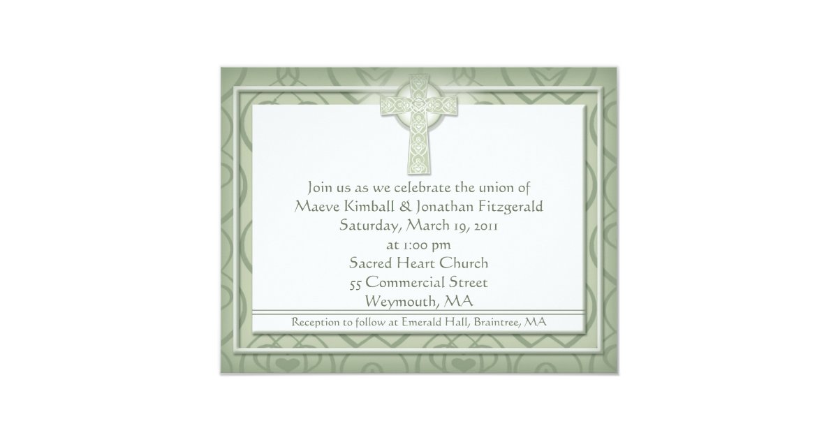 Pictures Of Celtic Wedding Invitations 2