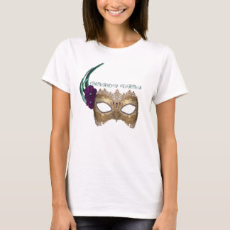 KRW Fancy Mardi Gras Mask T-Shirt