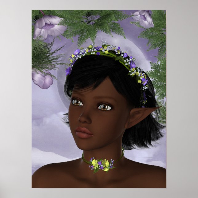 KRW Floral Fairy Fantasy Poster (Front)