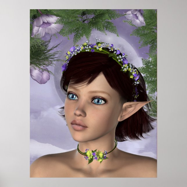 KRW Floral Fairy Fantasy Poster (Front)