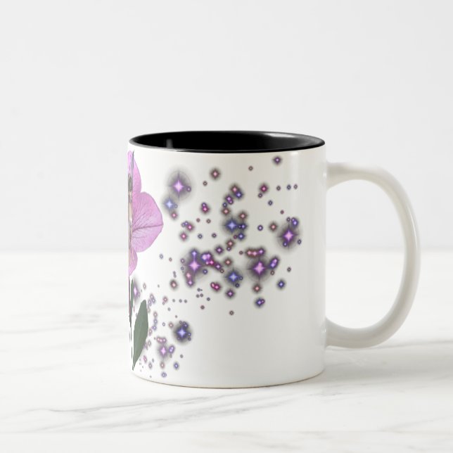 KRW Flower Faery 1 Two-Tone Coffee Mug (Right)