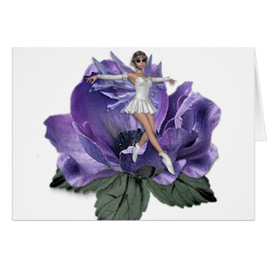 KRW Flower Faery 4 Cards (Front Horizontal)
