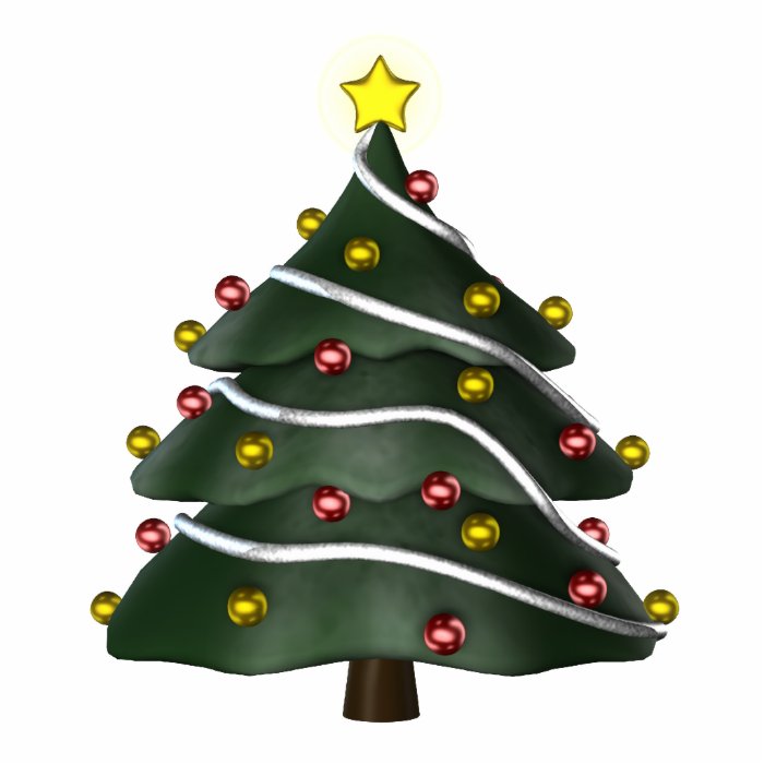 KRW Fun Christmas Tree Ornament Cut Outs