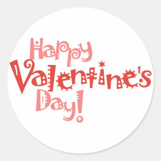 KRW Fun Happy Valentine's Day Sticker
