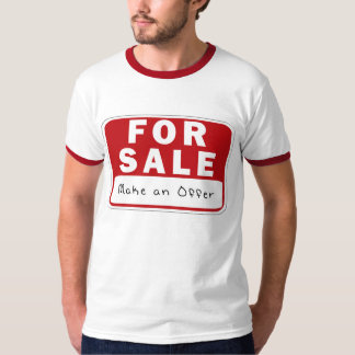 KRW Funny For Sale Sign  T-Shirt