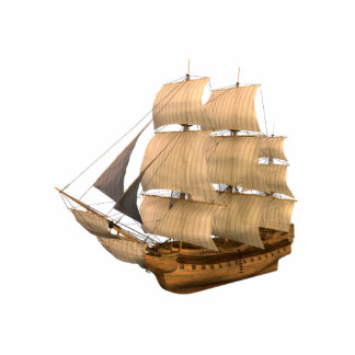 KRW Galleon Pirate Ship Photo Sculpture