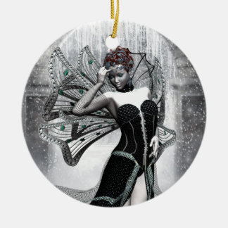 KRW Gothic WinterFaery Fantasy Ornament