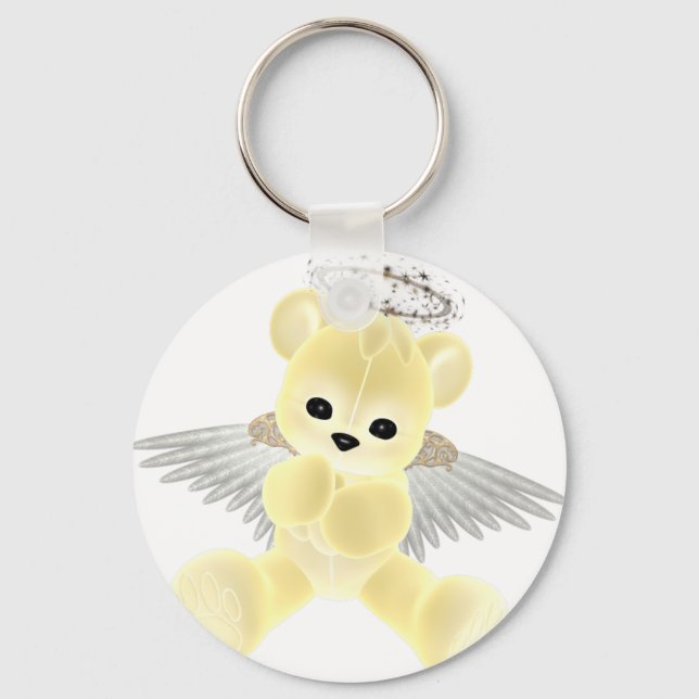 KRW Guardian Angel Bear Keychain (Front)