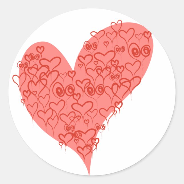 KRW Heart of Hearts Sticker (Front)