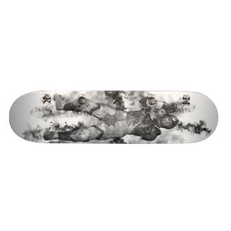 KRW Honor Knight in Battle Sketch Art V2 Skateboard Deck