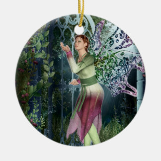 KRW Into the Night Faery Fantasy 2 Sided Ornament