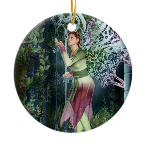 KRW Into the Night Faery Fantasy 2 Sided Ornament