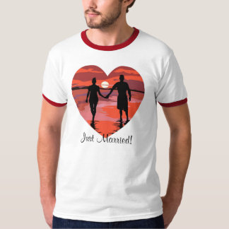KRW Just Married Wedding Shirt