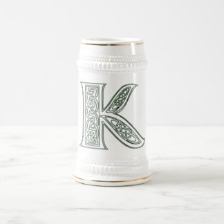 KRW - K - Celtic Monogrammed Stein