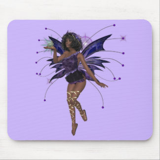 KRW Kiss the Frog African American Faery Mousepad