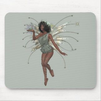 KRW Kiss the Frog African American Faery Mousepad