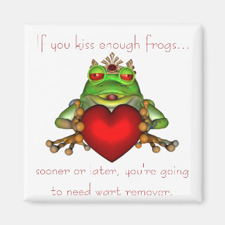 KRW Kissing Frogs Magnet