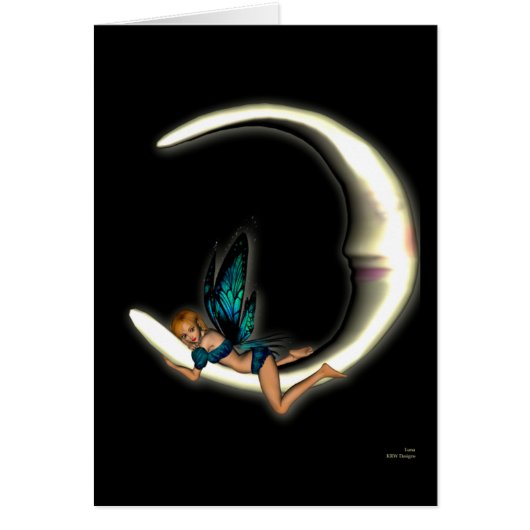 KRW Luna -  Blank Card (Front)