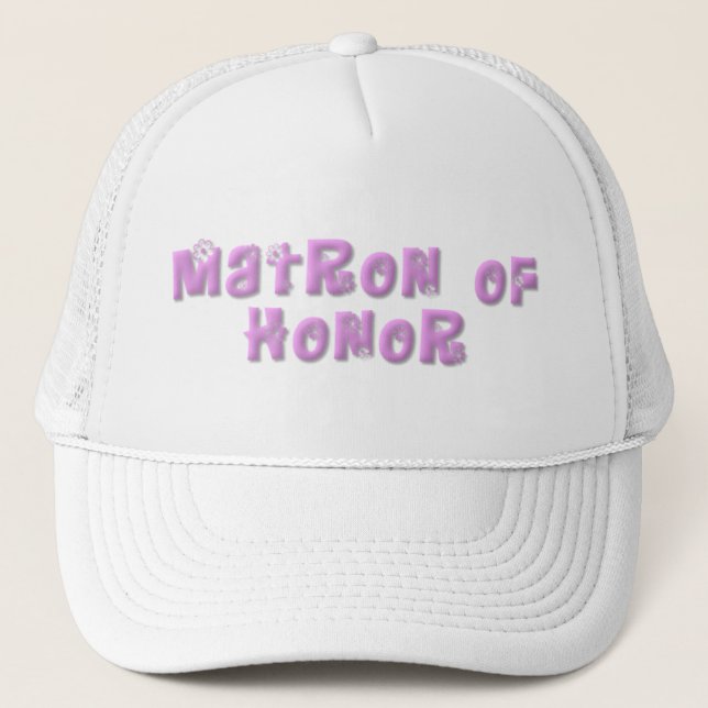 KRW Matron of Honor Baseball Cap (Front)