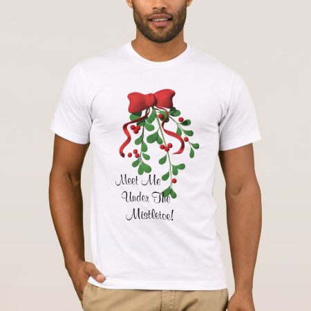Krw Meet Me Under The Mistletoe T-shirt