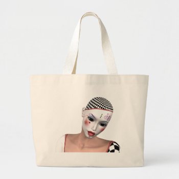 Krw Mime Large Tote Bag by KRWDesigns at Zazzle