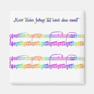 KRW Music Touches Feelings Magnet