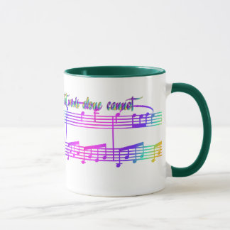 KRW Music touches feelings Rainbow Mug