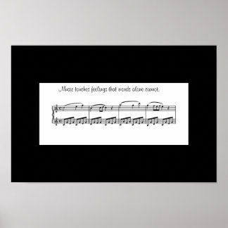 KRW Music touches feelings that words alone ... Poster