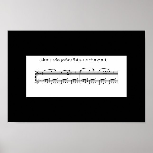 KRW Music touches feelings that words alone ... Poster (Front)