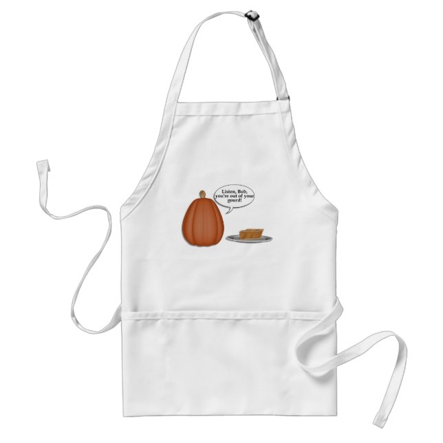 KRW Out of Your Gourd Funny Apron (Front)