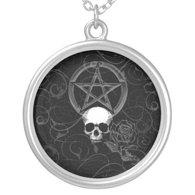 KRW Pagan Grunge Sterling Silver Necklace (Front)