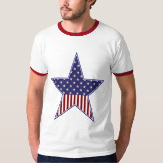 KRW Patriotic Star Flag Shirt