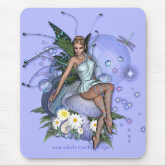 KRW Picking Daisies Faery - Custom Mouse Pad