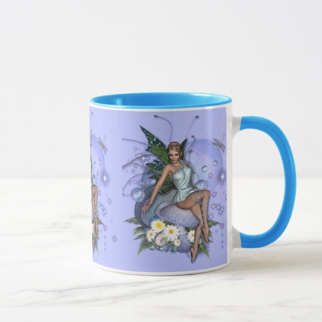KRW Picking Daisies Faery Mug (Right)